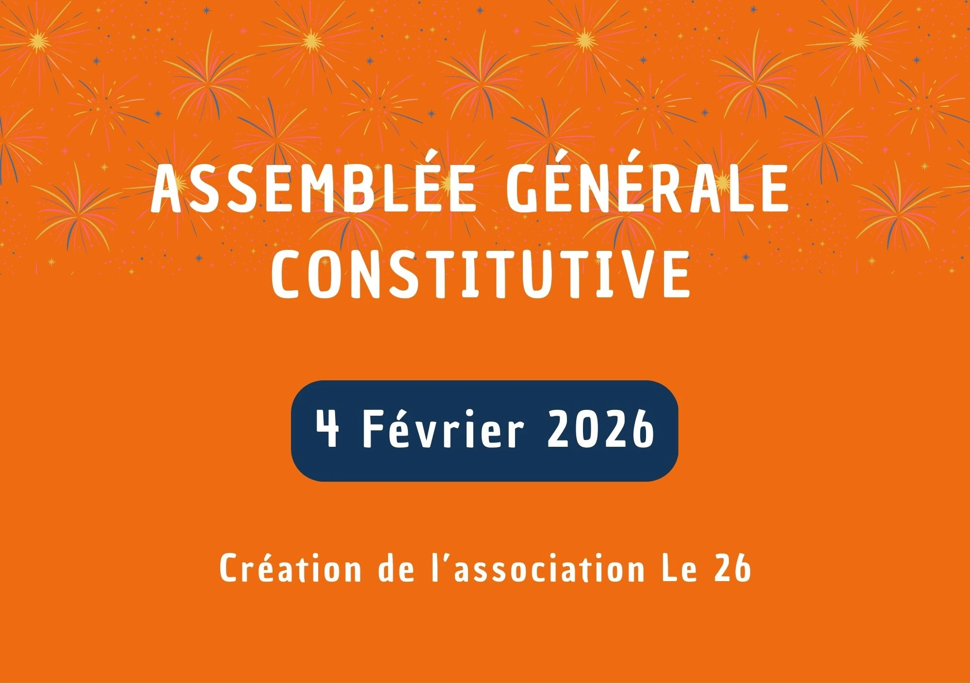 Assemblé Générale constitutive