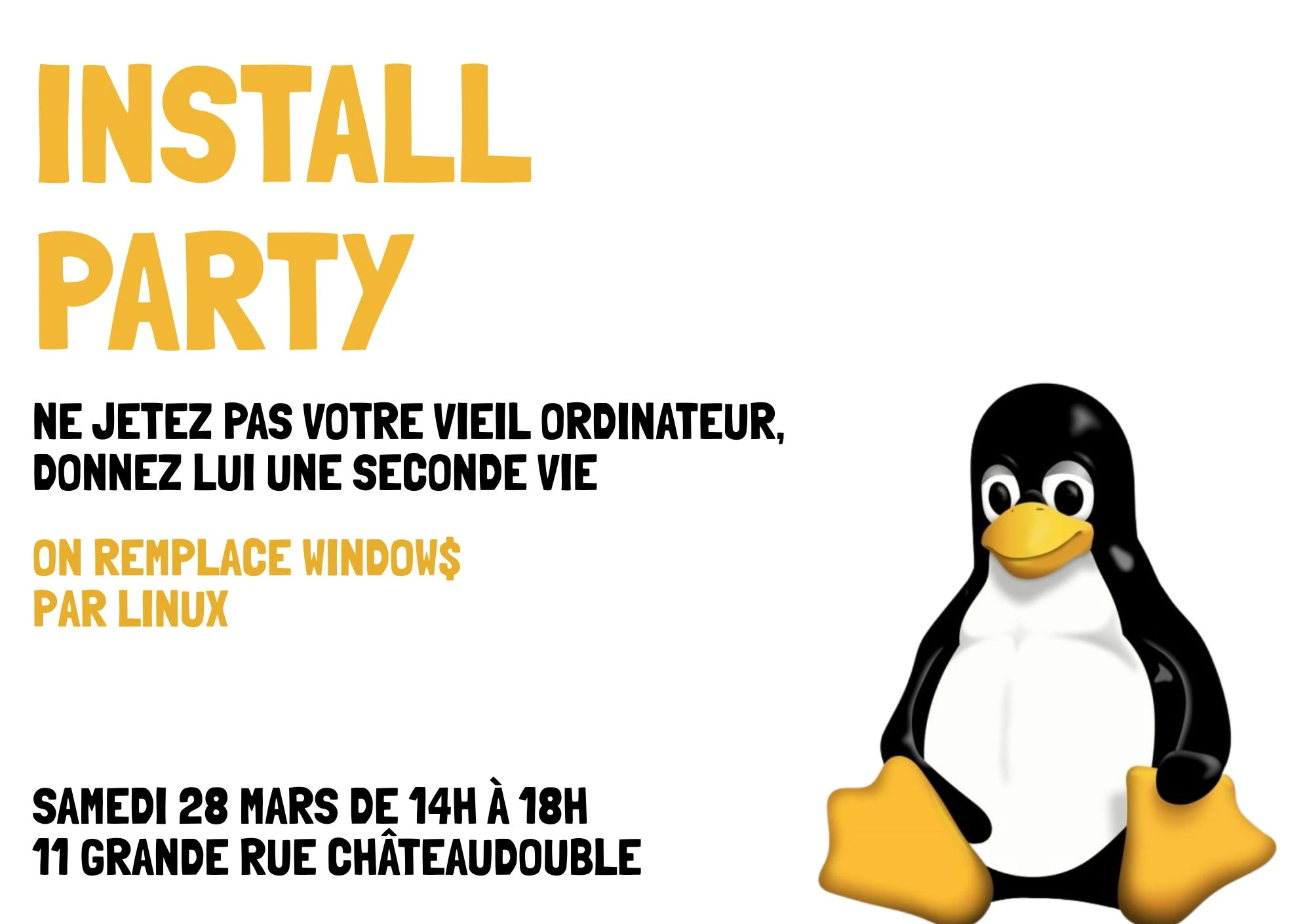 Install party linux