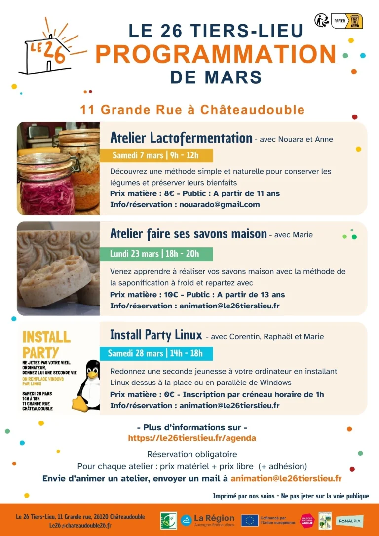 Le programme de Mars