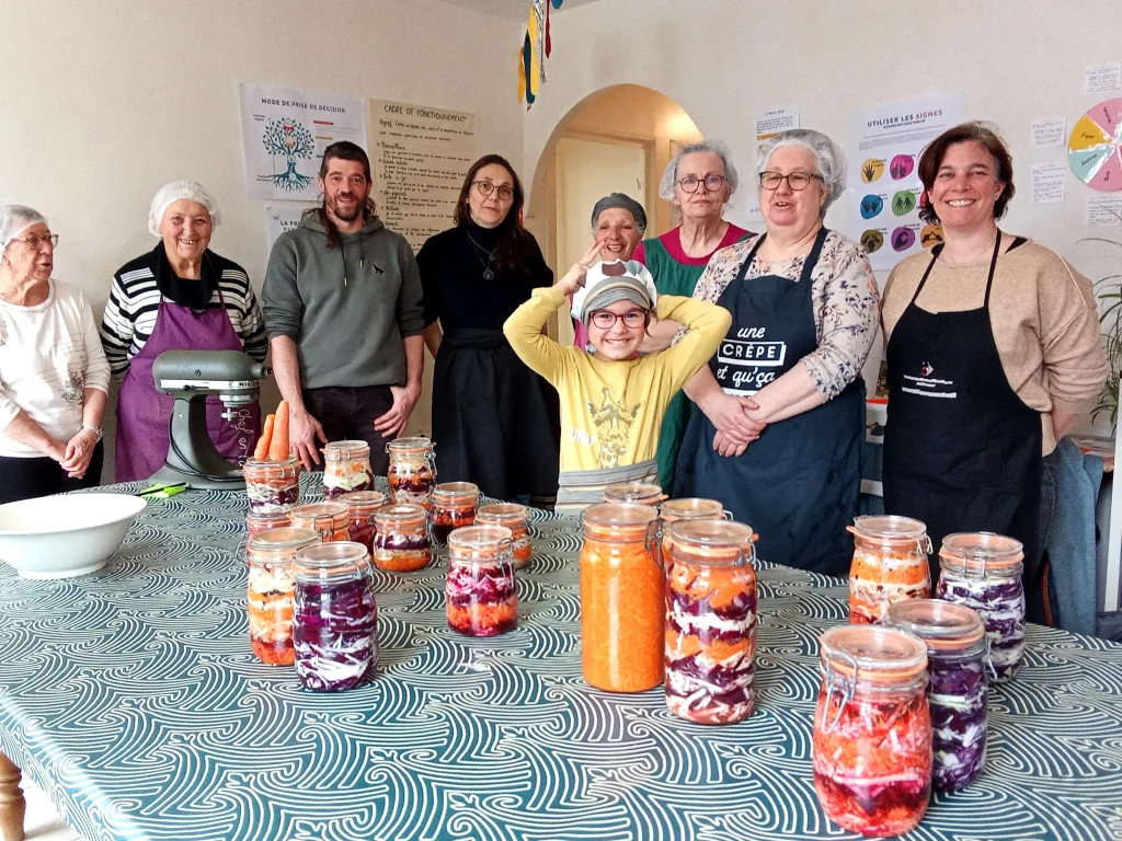 Photo de l'atelier lactofermentation