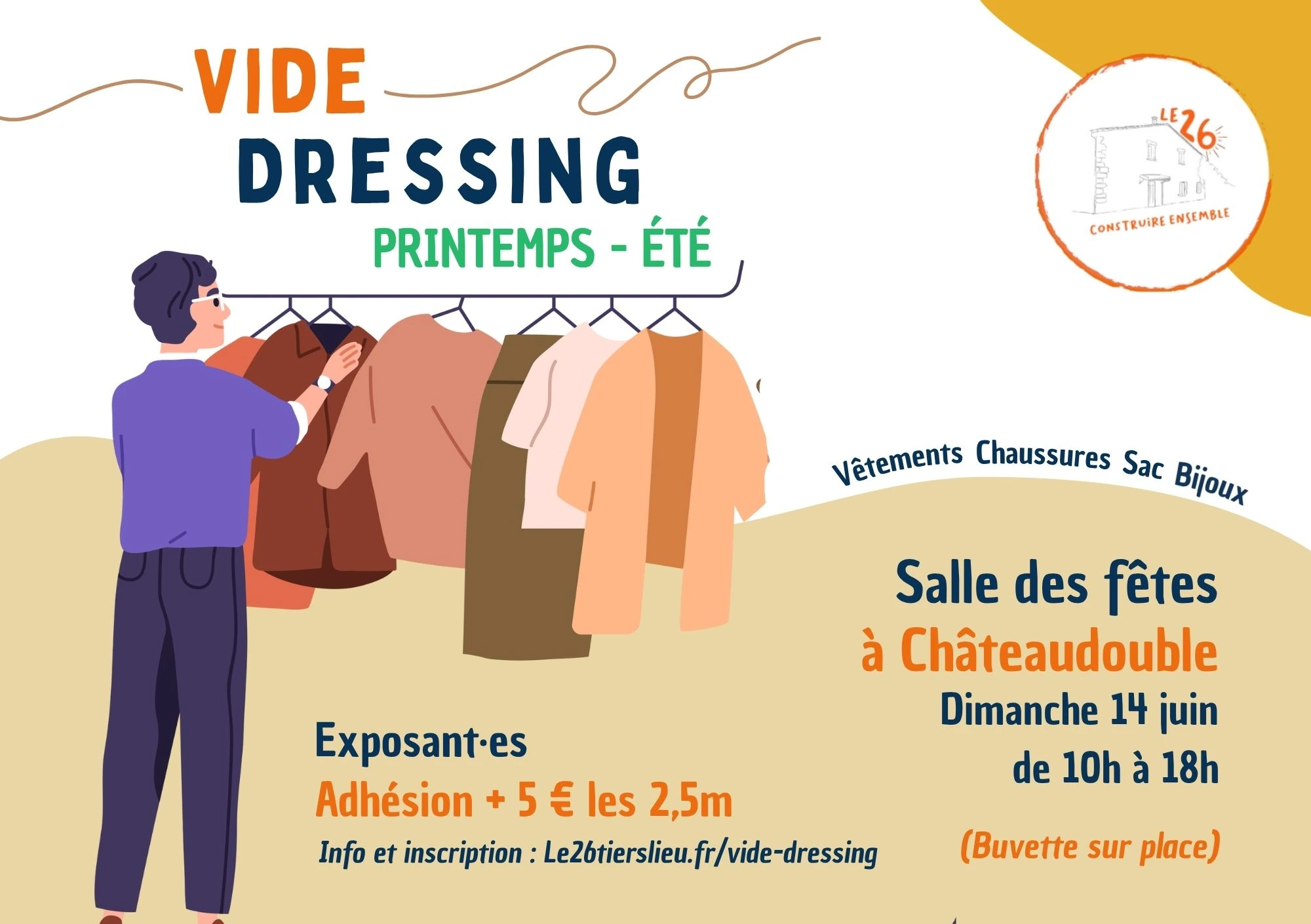 affiche vide dressing